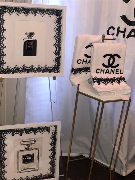 chanel bathroom set amazon|chanel inspired bathroom decor.